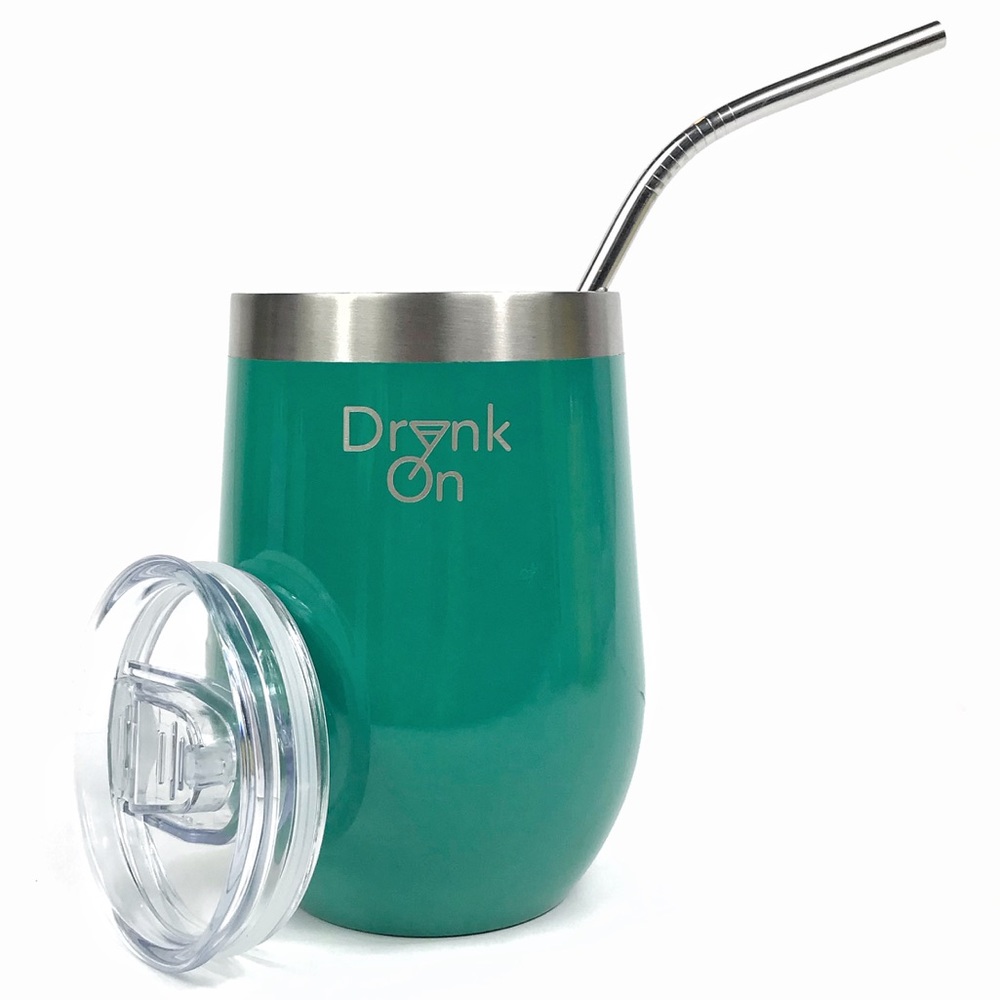 15oz Stainless Steel Wine Tumbler Coffee Tumbler